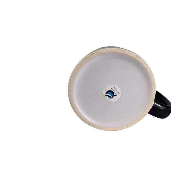 Christian Inspirational Coffee Mug – Romans 8:37Bold black and white ceramic - Picture 5 of 5